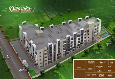 Image of 1096 Sq.ft 2 BHK Apartment / Flat for sale in Horamavu, Bengaluru for Rs. 9424000