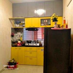 Kitchen Image of 675 Sq.ft 2 BHK Apartment / Flat for sale in Baghajatin Kolkata for Rs. 3000000