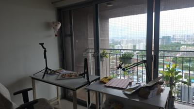 Living Room Image of 637 Sq.ft 1 BHK Apartment / Flat for sale in Amanora Neo Towers, Hadapsar Pune for Rs. 8700000