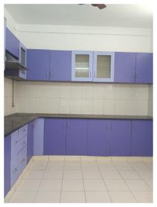 Kitchen Image of 1600 Sq.ft 3 BHK Apartment / Flat for rent in ETA Rosedale, Padur Chennai for Rs. 30000