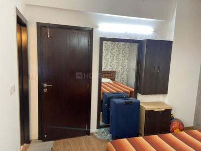 Bedroom Image of 850 Sq.ft 2.5 BHK Apartment / Flat for rent in Prestige Misty Waters, Nagavara Bengaluru for Rs. 57000