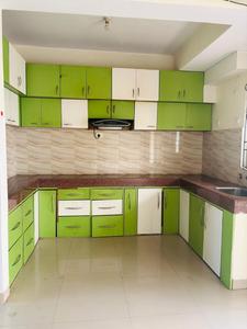 Kitchen Image of 1260 Sq.ft 3 BHK Apartment / Flat for rent in  Maa Apartments, Bariatu Ranchi for Rs. 20000