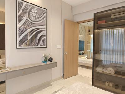 Bedroom Image of 1050 Sq.ft 3 BHK Apartment / Flat for rent in Purva Clermont, Chembur Mumbai for Rs. 140000