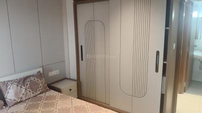 Bedroom Image of 1215 Sq.ft 2 BHK Apartment / Flat for rent in Adani Aster Neo, Shantigram Ahmedabad for Rs. 42000