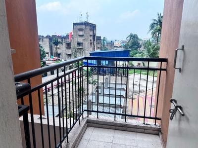 Balcony Image of 980 Sq.ft 3 BHK Apartment / Flat for sale in Eden Solaris City Serampore, Serampore Hooghly for Rs. 4100000