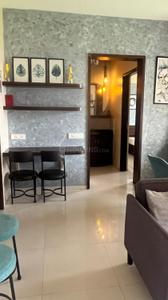 Hall Image of 700 Sq.ft 1 BHK Apartment / Flat for rent in Nyati Eternity, Mohammed Wadi Pune for Rs. 25000