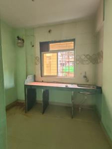 Kitchen Image of 600 Sq.ft 1 BHK Apartment / Flat for rent in Kalwa Thane for Rs. 16000