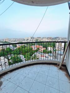 Balcony Image of 1300 Sq.ft 3 BHK Apartment / Flat for sale in Thaltej Ahmedabad for Rs. 8750000