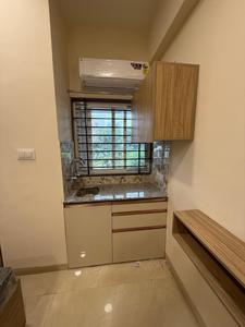 Kitchen Image of 300 Sq.ft 1 RK Apartment / Flat for rent in Scheme No 114 Indore for Rs. 15000