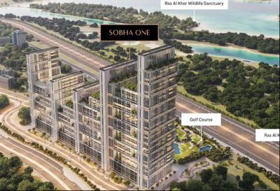 Image of 538 Sq.ft 1 BHK Apartment / Flat for sale in Sobha Hartland One Park Avenue by Sobha Realty, Ras Al Khor Industrial Area, Dubai for Rs. 36400000