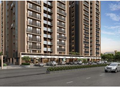 Image of 1755 Sq.ft 3 BHK Apartment / Flat for sale in Aristo Anandam, Vaishno Devi Circle, Ahmedabad for Rs. 8500000