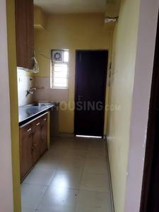 Kitchen Image of 1110 Sq.ft 3 BHK Apartment / Flat for rent in Srijan Greenfield City, Maheshtala Kolkata for Rs. 17000