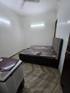 Bedroom Image of 600 Sq.ft 1 BHK Builder Floor for rent in Ramesh Nagar New Delhi for Rs. 16500