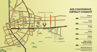 Image of 1550 Sq.ft 3.5 BHK Builder Floor for sale in Sector 77, Gurgaon for Rs. 21500000