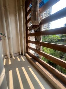 Balcony Image of 950 Sq.ft 2 BHK Apartment / Flat for rent in Kalwa Thane for Rs. 30000