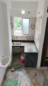 Kitchen Image of 450 Sq.ft 1 BHK Apartment / Flat for sale in Keshtopur Kolkata for Rs. 1400000