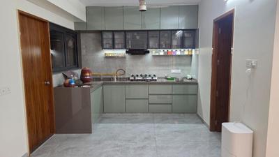 Kitchen Image of 2295 Sq.ft 3 BHK Apartment / Flat for rent in Royal Opulence, Vaishno Devi Circle Ahmedabad for Rs. 45000