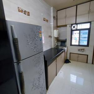 Kitchen Image of 1000 Sq.ft 2 BHK Apartment / Flat for rent in Govind Nagar Nashik for Rs. 25000