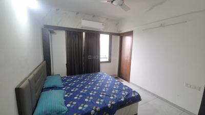 Bedroom Image of 2000 Sq.ft 3 BHK Apartment / Flat for rent in Shadhna Skywalk, Chandkheda Ahmedabad for Rs. 38000