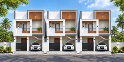 Image of 1250 Sq.ft 3 BHK Villa for sale in Sevvapet, Chennai for Rs. 7200000