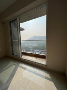 Bedroom Image of 915 Sq.ft 2 BHK Apartment / Flat for rent in Ashar Maple, Mulund West Mumbai for Rs. 46000