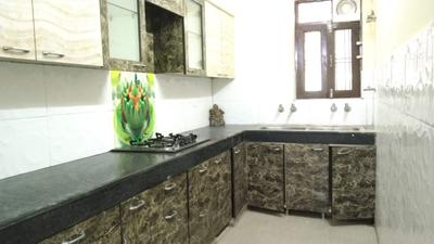 Kitchen Image of 2000 Sq.ft 3 BHK Builder Floor for rent in Sector 28 Faridabad for Rs. 28500