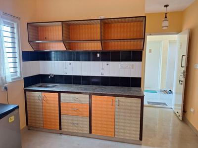 Kitchen Image of 680 Sq.ft 1 RK Builder Floor for rent in Hulimavu Bengaluru for Rs. 13000
