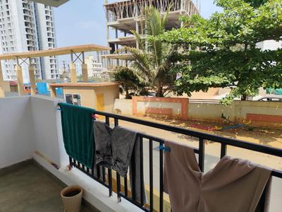 Balcony Image of 1331 Sq.ft 2 BHK Apartment / Flat for sale in Jhanavi Capetown Heights, Electronic City Bengaluru for Rs. 8300000
