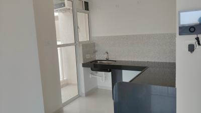 Kitchen Image of 650 Sq.ft 2 BHK Apartment / Flat for rent in Godrej Park Greens, Mamurdi Pune for Rs. 16500