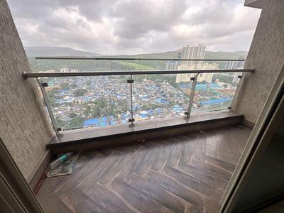 Balcony Image of 1050 Sq.ft 2 BHK Apartment / Flat for sale in Shapoorji Pallonji Epsilon Astron Tower, Kandivali East Mumbai for Rs. 26300000