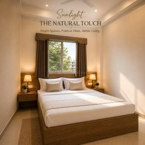 Bedroom Image of 300 Sq.ft 1 BHK Apartment / Flat for rent in Scheme No 140 Indore for Rs. 20000