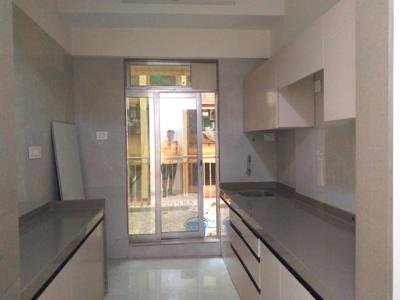 Kitchen Image of 734 Sq.ft 2 BHK Apartment / Flat for sale in Vasai West Vasai for Rs. 6441000