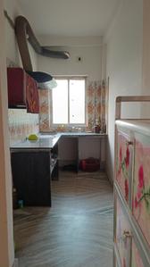 Kitchen Image of 730 Sq.ft 2 BHK Apartment / Flat for sale in Purba Putiary Kolkata for Rs. 2400000