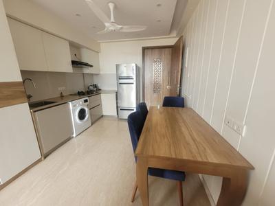 Kitchen Image of 450 Sq.ft 1 BHK Apartment / Flat for rent in Hiranandani Solitaire Studio Apartment, Hiranandani Estate Thane for Rs. 35000