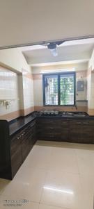 Kitchen Image of 800 Sq.ft 2 BHK Apartment / Flat for rent in Veena Santoor, Kandivali West Mumbai for Rs. 58000