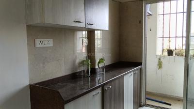 Kitchen Image of 1100 Sq.ft 2 BHK Apartment / Flat for rent in Rutu Riverview Classic, Kalyan West Kalyan for Rs. 22500