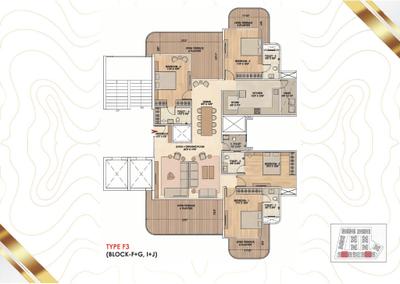 Image of 1956 Sq.ft 4 BHK Apartment / Flat for sale in Satellite, Ahmedabad for Rs. 30340000