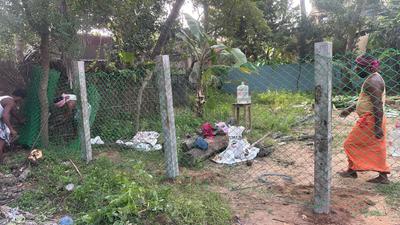 Behind ARLM school Plot View 4