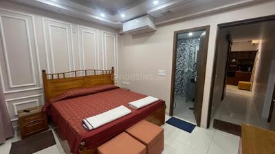 Bedroom Image of 1400 Sq.ft 3 BHK Apartment / Flat for rent in Paschim Putiary Kolkata for Rs. 80000