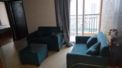 Living Room Image of 536 Sq.ft 2 BHK Apartment / Flat for rent in Prateek Grand City, Siddharth Vihar Ghaziabad for Rs. 26000
