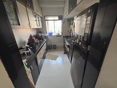Kitchen Image of 1000 Sq.ft 2 BHK Apartment / Flat for rent in Lodha Paradise, Thane West Thane for Rs. 45000