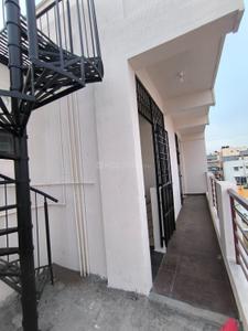 Balcony Image of 600 Sq.ft 1 BHK Apartment / Flat for rent in Kaggadasapura Bengaluru for Rs. 23000