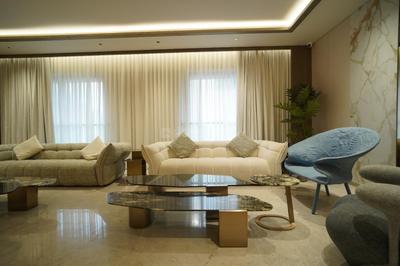 Hall Image of 1877 Sq.ft 4 BHK Apartment / Flat for sale in Adani Ten BKC, Bandra East Mumbai for Rs. 122000000