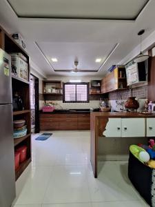 Kitchen Image of 1738 Sq.ft 3 BHK Apartment / Flat for sale in Happy Home Nakshatra Nebula, Rander Surat for Rs. 7000000