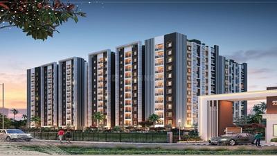 Image of 929 Sq.ft 3 BHK Apartment / Flat for sale in Riscon Aawas, Garchuk, Guwahati for Rs. 6226200