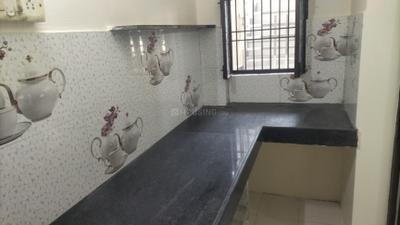 Kitchen Image of 750 Sq.ft 1.5 BHK Independent House for rent in Tiwaripur Lucknow for Rs. 15000