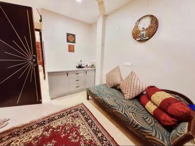Hall Image of 950 Sq.ft 1 BHK Apartment / Flat for rent in Indra Puri Colony Indore for Rs. 16000