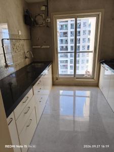 Kitchen Image of 1100 Sq.ft 2 BHK Apartment / Flat for rent in Deep Homes And Constructions Mumbai Auralis The Twins, Thane West Thane for Rs. 55000