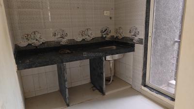 Kitchen Image of 650 Sq.ft 1 BHK Apartment / Flat for rent in Stone Villa, Ulwe Navi Mumbai for Rs. 13000