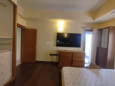 Bedroom Image of 3200 Sq.ft 4 BHK Apartment / Flat for rent in Adani Water Lily, Shantigram Ahmedabad for Rs. 78000